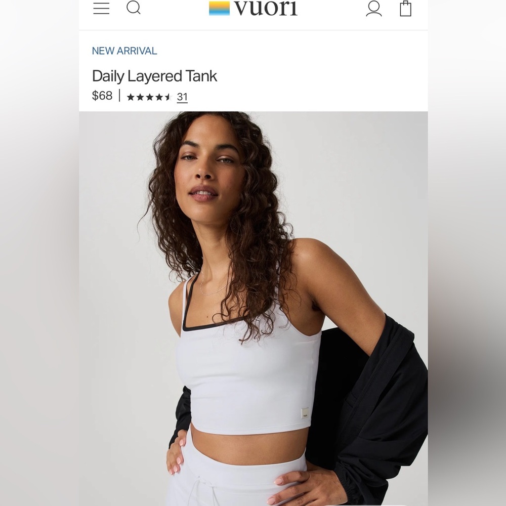 Vouri daily layered tank